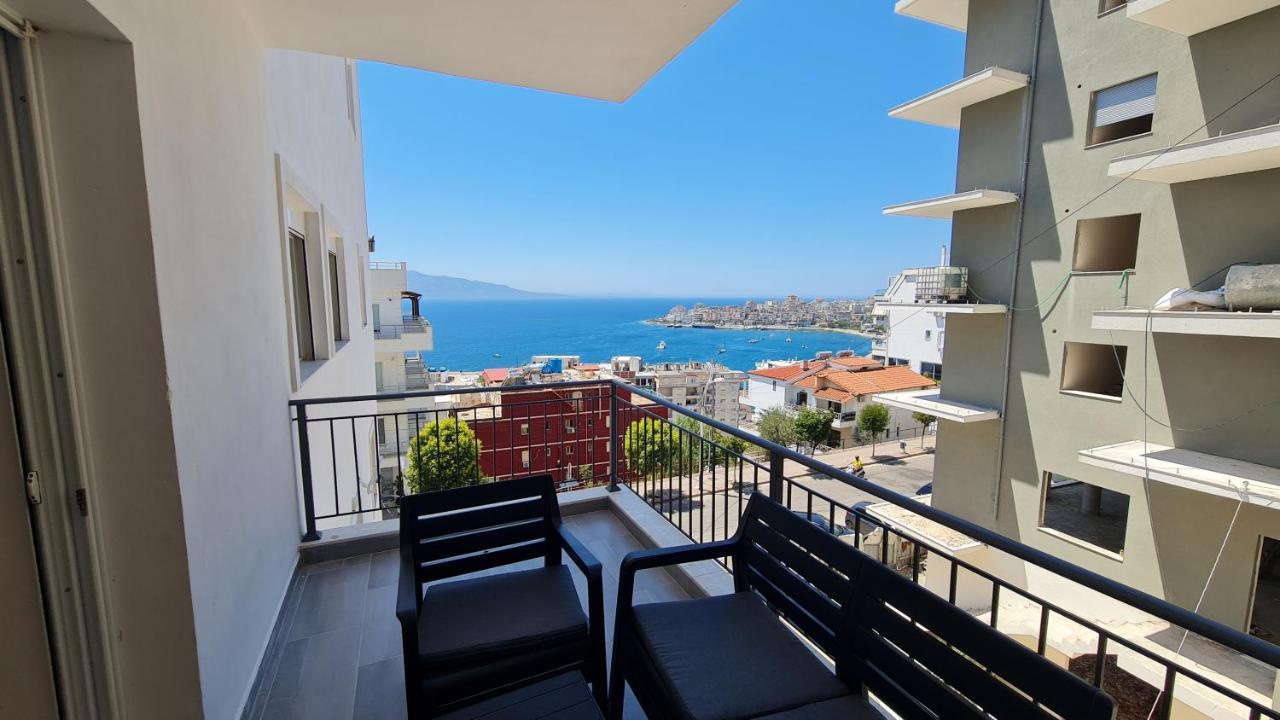 Sea And City View Apartment Sarande Luaran gambar